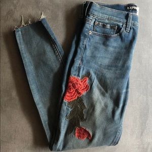 Express Mid Rise Jeans NWT